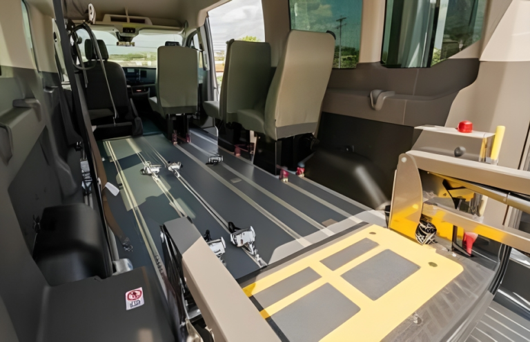 Microtransit vehicle